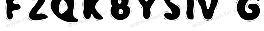 FZQKBYSIV GB1 0字体转换